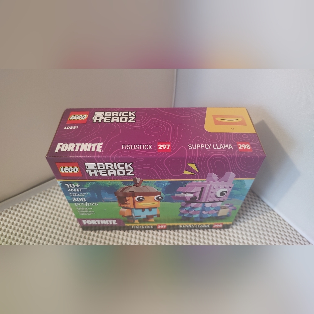 Lego 40881 Supply Llama & Fishtick Fortnite Brick Headz NWT Building Toy Set - Picture 2 of 3